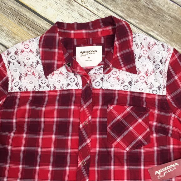 NWT Arizona Plaid Shirt - Picture 2 of 5